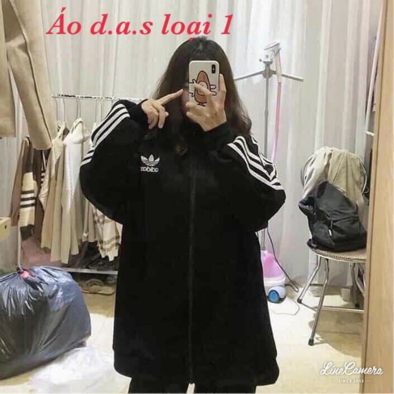 [SIÊU HOT Áo Khoác Nỉ Nữ 3 Sọc Tay ( Áo Khoác Nữ )