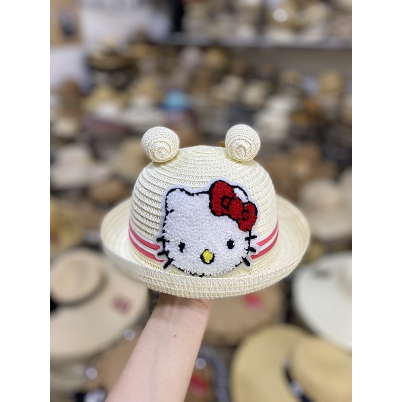 NÓN CÓI HELLO KITTY CHO BÉ 2-5 TUỔI