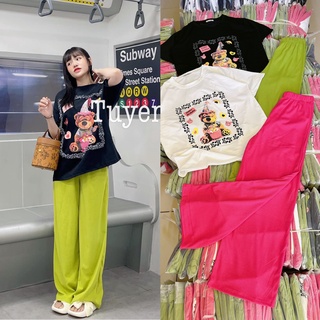 Đồ bộ nữ quần dài đồ mặc nhà,đồ bộ gấu,bộ đi chơi,đồ ngủ nữ,đồ bộ ngủ mặc nhà, đồ bộ ngố, đồ thun mặc nhà