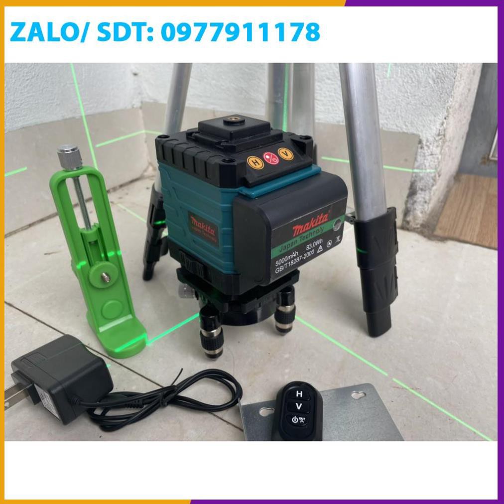 Máy bắn cốt, máy cân bằng laser, máy cân mực laze 12 tia xanh 💎 BỀN BỈ, CHÍNH XÁC 💎 Makita Nhật bản