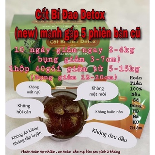 Trà bí đao detox hiệu quả100% 20 gói tặg 20v detox