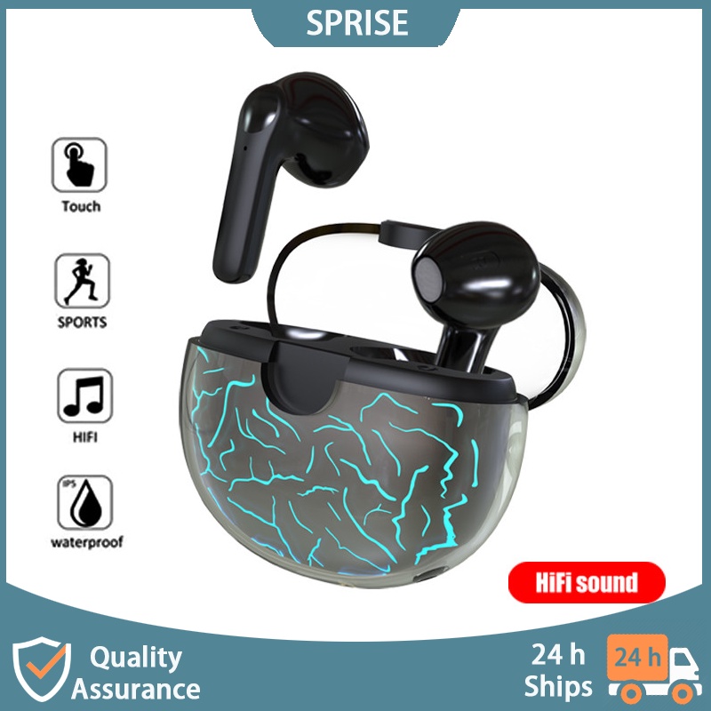 Tai Nghe Không Dây Bluetooth TWS js58 Chống Ồn Hình Viên Thuốc Con Nhộng