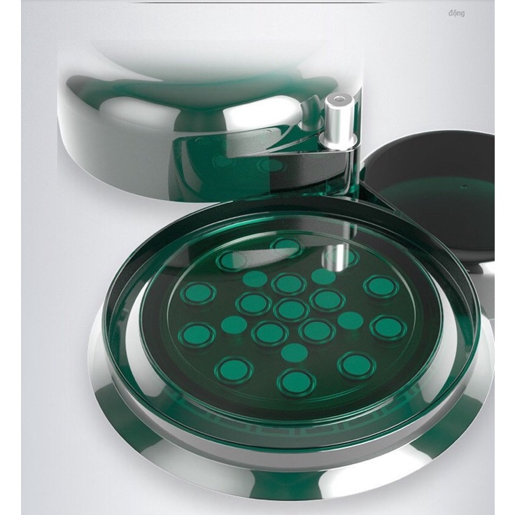 Khay mồi 3 tầng gắn thùng và ghế chất liệu nhựa ABS khó vỡ