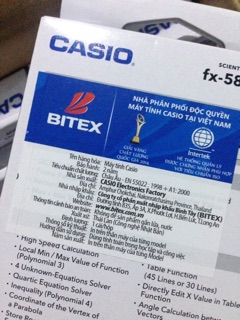 COMBO 10 MÁY TÍNH CẦM TAY CASIO FX 580VNX