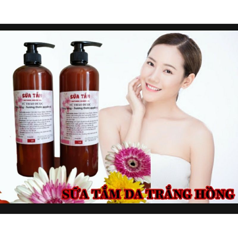 SỮA TẮM TRẮNG HỒNG RẠNG RỠ, HƯƠNG HOA THƠM NGÁT