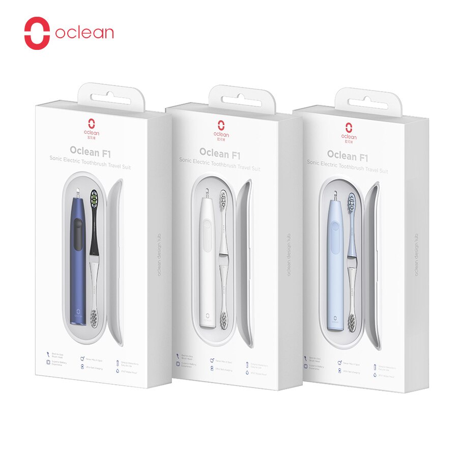 Bàn chải điện thông minh Xiaomi Oclean F1 Sonic (Hàng chính hãng - Bảo hành 3 tháng)
