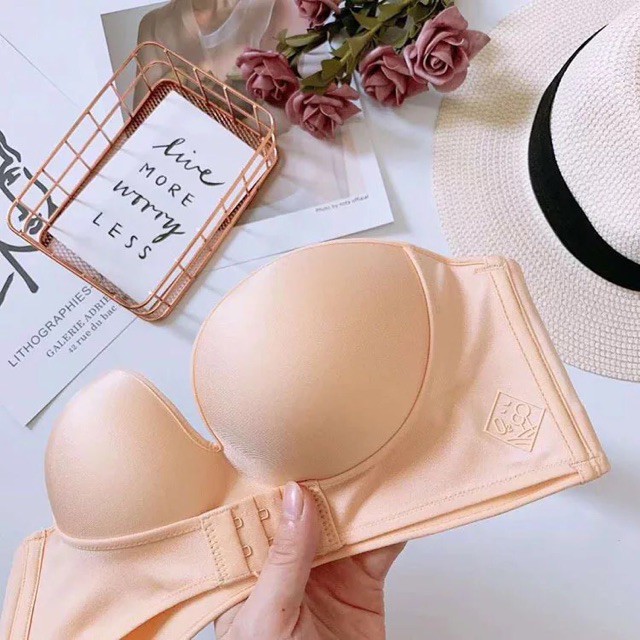 Sẵn hàng combo 10 áo lót chống tụt không dây hở vai