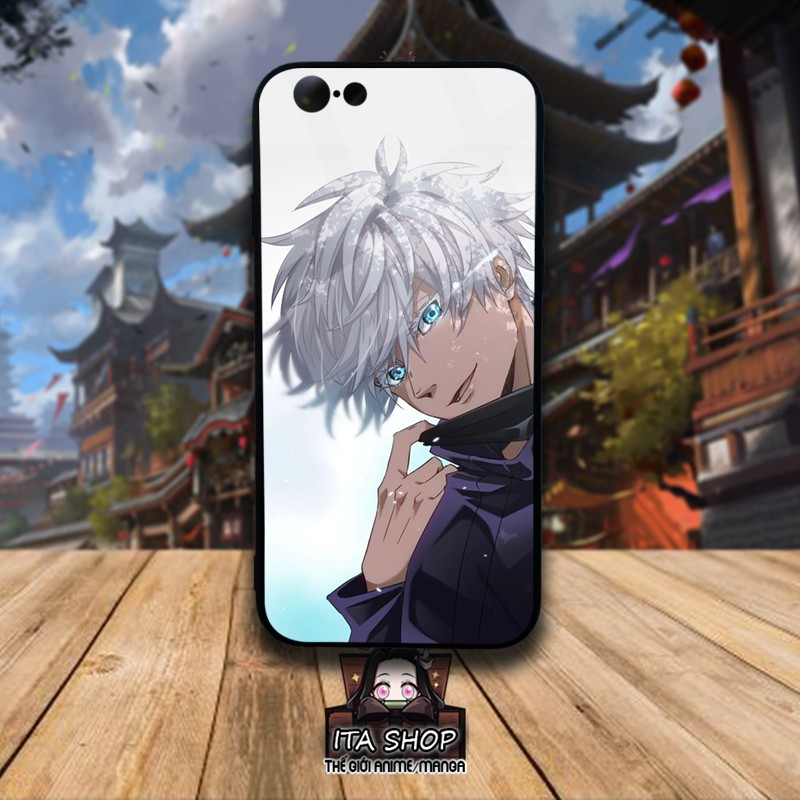 Ốp lưng Satoru Gojo - Jujutsu Kaisen  - Ốp Lưng Anime I.phone 5s 6 6s 6s+ 7+8+ X Xs Xr 11 11 pro max 12 12 pro max