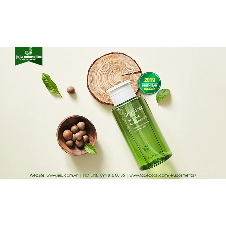 [Mẫu 2019] Nước Tẩy Trang Innisfree Green Tea Cleansing Water 300ml | BigBuy360 - bigbuy360.vn