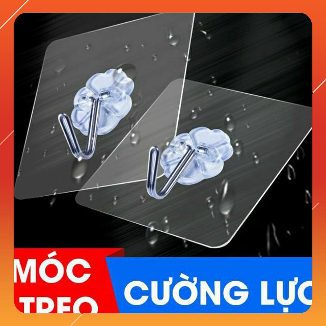 Combo 10 Móc Dán Tường Siêu Dính _ Chịu Lực