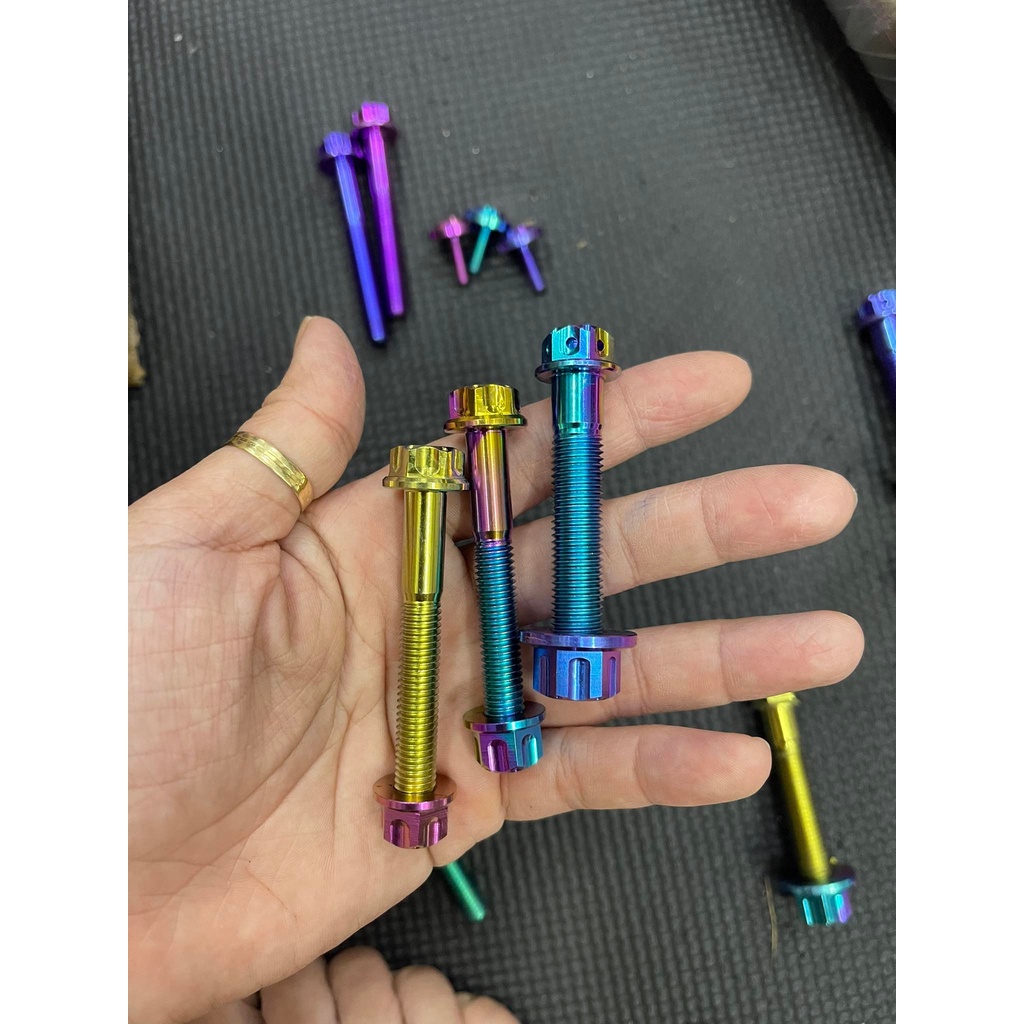 Bộ ốc 3 ốc + 3 tán chân phuộc Vespa
