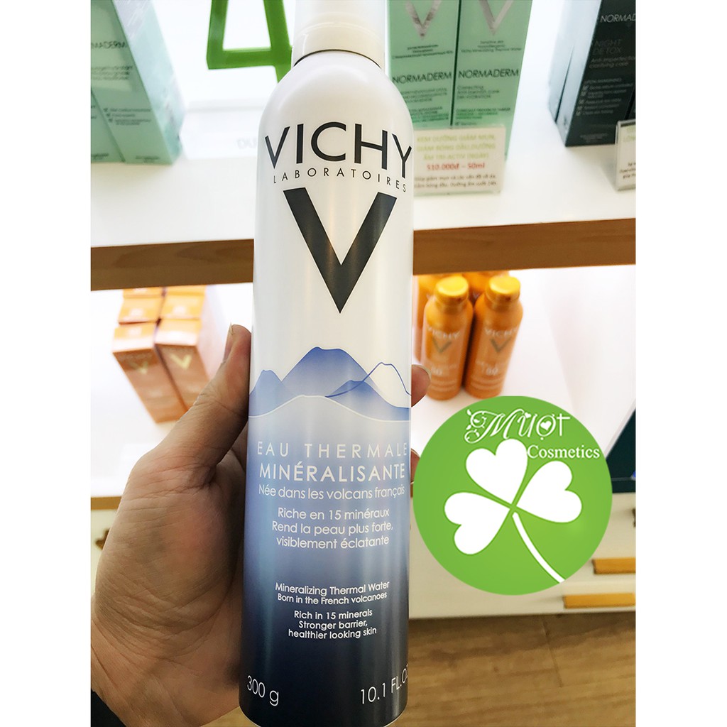 Nước Khoáng Dưỡng Da Vichy Mineralizing Thermal Water 300ml [Chính Hãng]