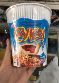 Mì Tôm Ly CayKay Hai Vị 66g
