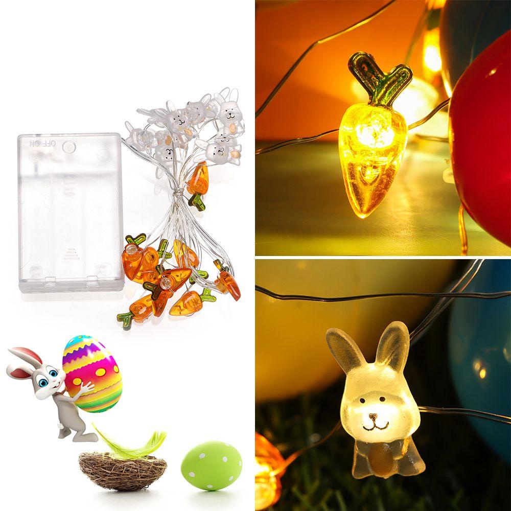 GOGOUP Dây Đèn LED Trang Trí Năm Mới Hình Củ Cà Rốt