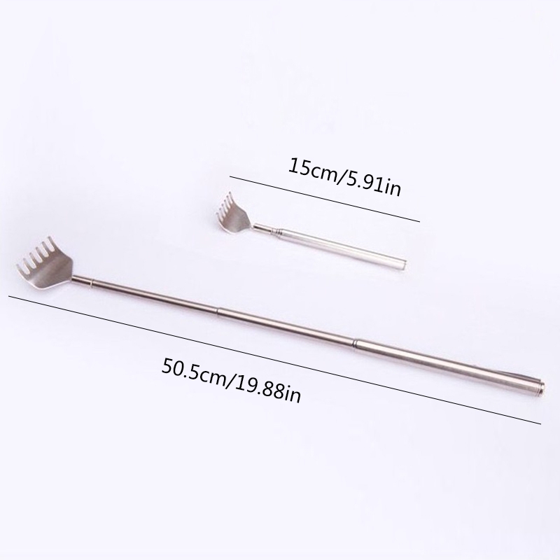 Cây Gãi Lưng Mát-Xa Bằng Thép Không Gỉ Có Thể Điều Chỉnh Thiết Kế Tiện Dụng