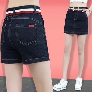 Sugemiusi quần short jean đơn giản cho nữ