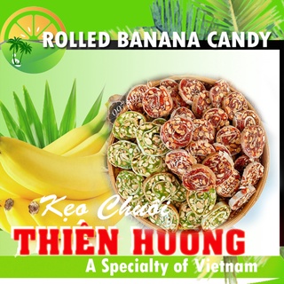 Kẹo chuối cuộn đậu phộng mix - Đặc Sản Bến Tre