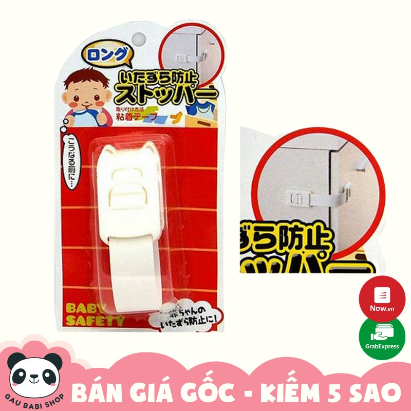 Khóa ngăn kéo, tủ lạnh trẻ em mẫu mới nội địa Nhật Bản