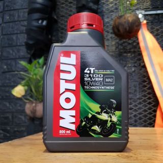 Nhớt motul 3100 silver 10w40, nhớt motul 3100 chai 0.8L cho xe số