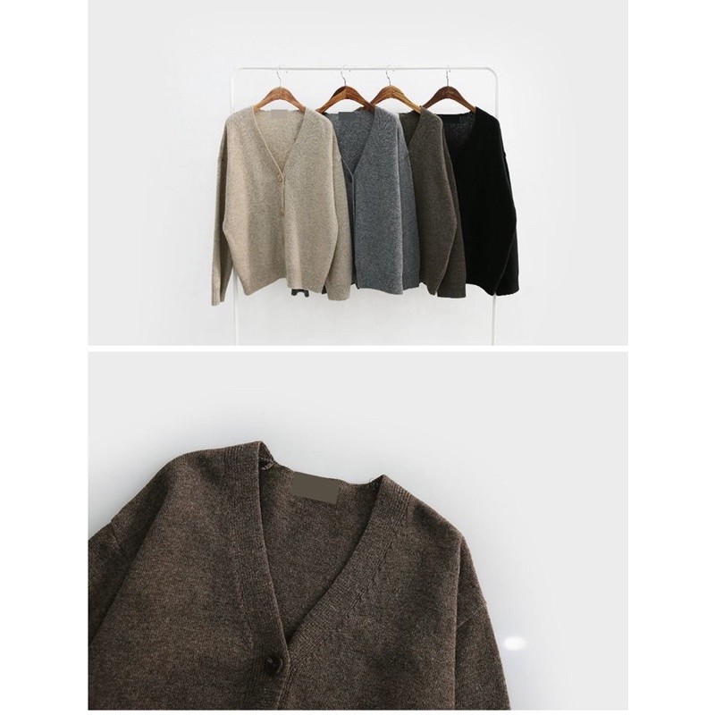 Áo cardigan áo khoác len Quảng Châu chất Len Mịn Dày Dặn phong cách thời trang 2021_K5M7 | BigBuy360 - bigbuy360.vn