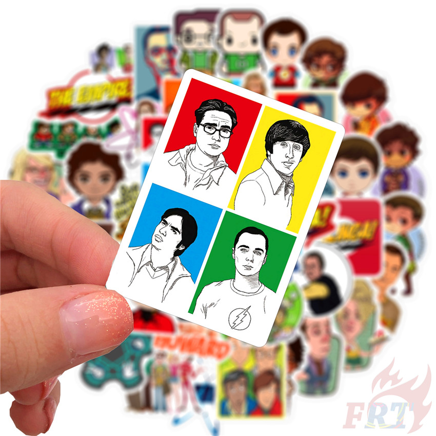 ❉ The Big Bang Theory - Series 03 CBS TV Shows TBBT Sheldon Cooper Stickers ❉ 50Pcs/Set DIY Fashion Mixed Doodle Decals Stickers