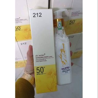 Kem body săc hương 50+ chống nắng 200ml