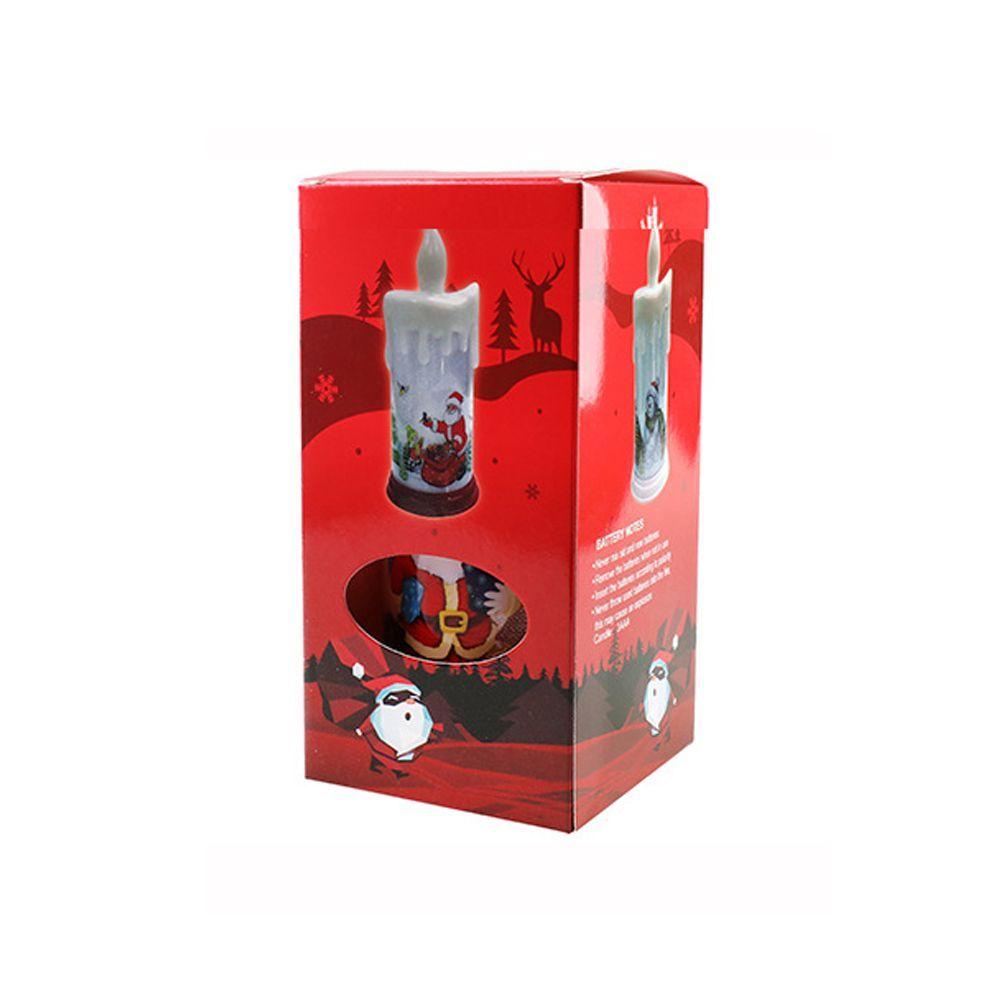 PINEVN Đèn LED Nến Hình Ông Già Noel Thời Trang