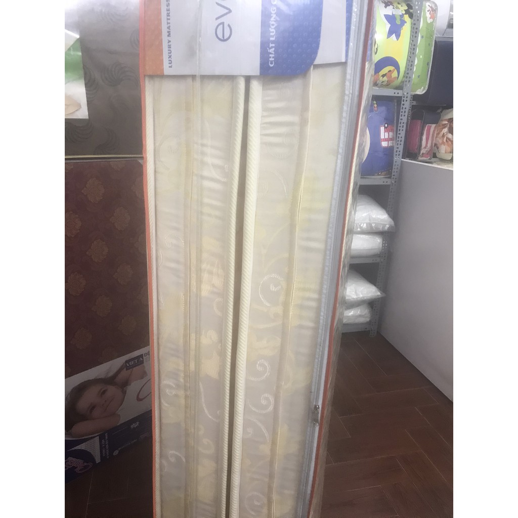 [THANH LÍ] ĐỆM BÔNG ÉP EVERHOME THẢO DƯỢC GẤP 2 BÔNG KHÁNG KHUẨN 160*200*15 SALE 50% RẺ NHẤT MIỀN BẮC SL ÍT