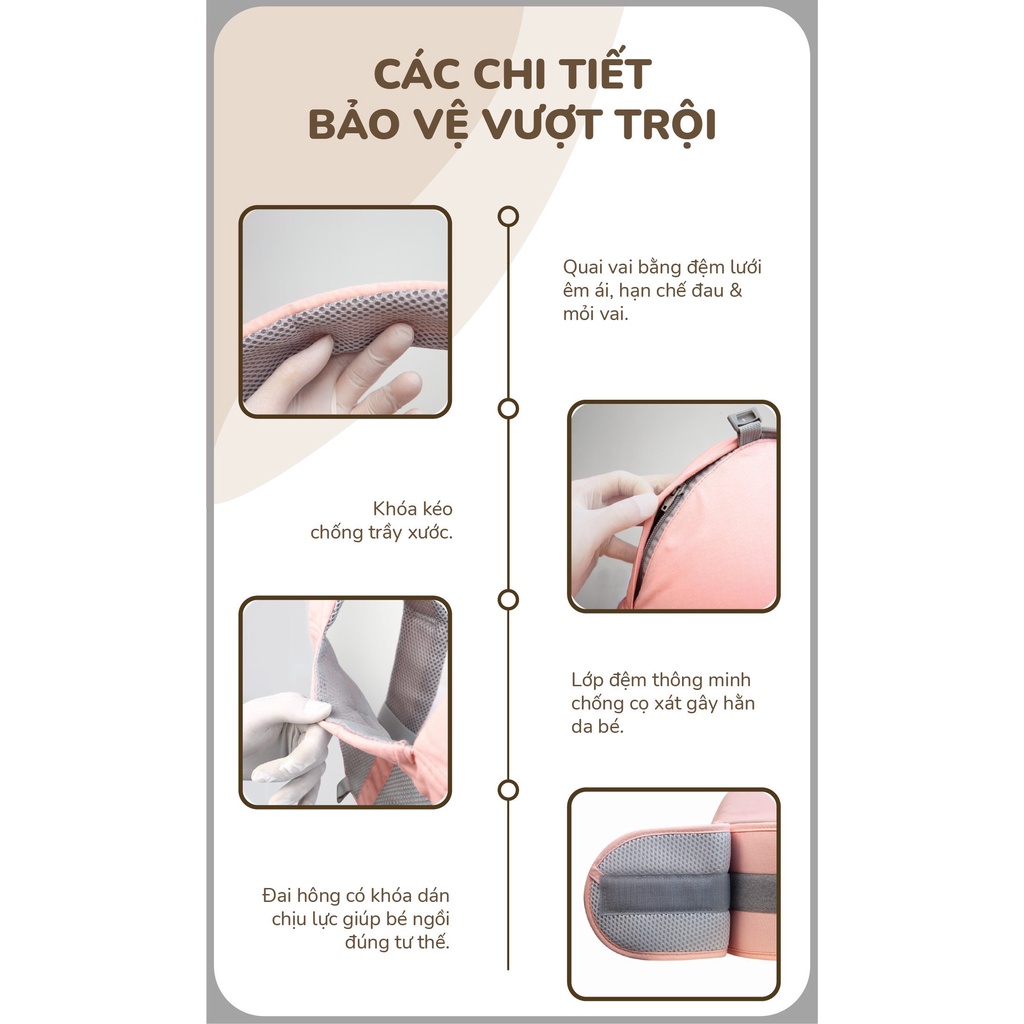 Địu định hình thông minh Tobé