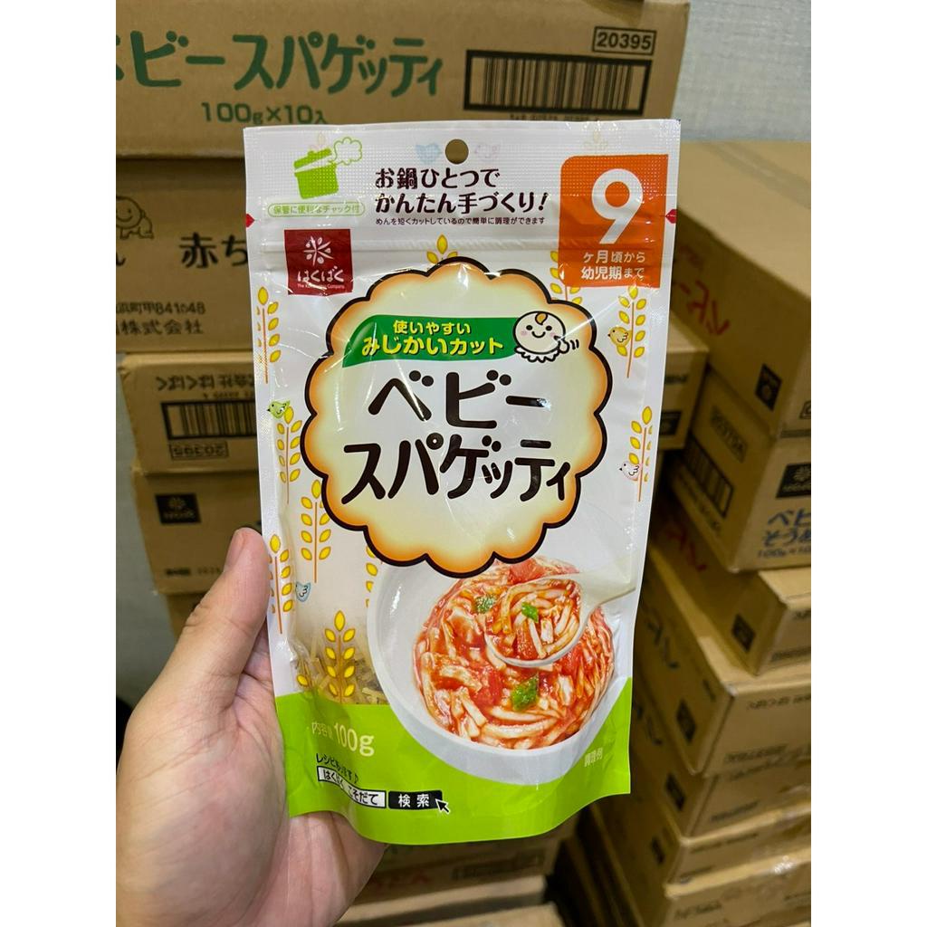 Mì somen Hakubaku hữu cơ tách muối cho bé ăn dặm trên 5 tháng, 7 tháng, 1 tuổi 100g