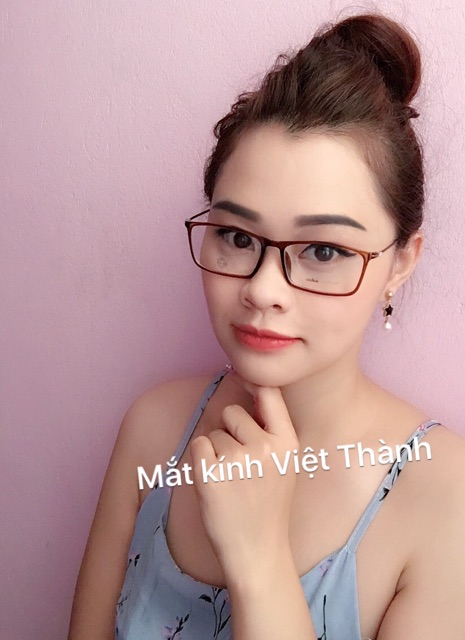 HCM gọng Kính cận dẻo Vuông cao cấp cho nam nữ nhận làm cận viễn loạn theo yêu cầu vivo