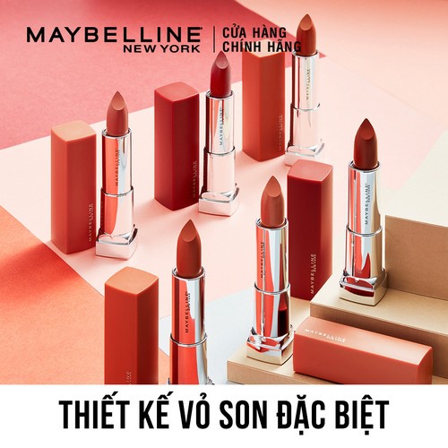 Son Lì Mịn Môi Maybelline New York Colorsensation City Heat 3.9g