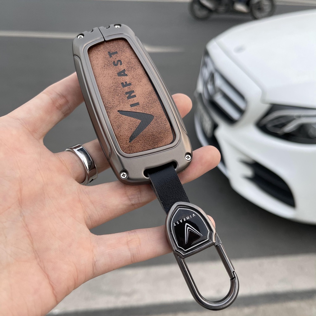 Vỏ ốp khoá xe hơi, Bọc chìa khoá ô tô Vinfast Lux a , Lux Sa 2.0 cao cấp M23-A1 dolashop