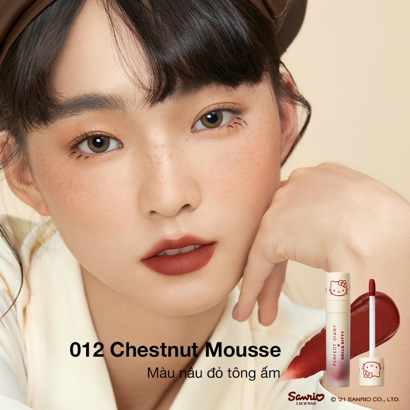 Son Velvet Stain Perfect Diary X Hello Kitty Enchanted Wonderland Phiên Bản Giới Hạn 4.6g