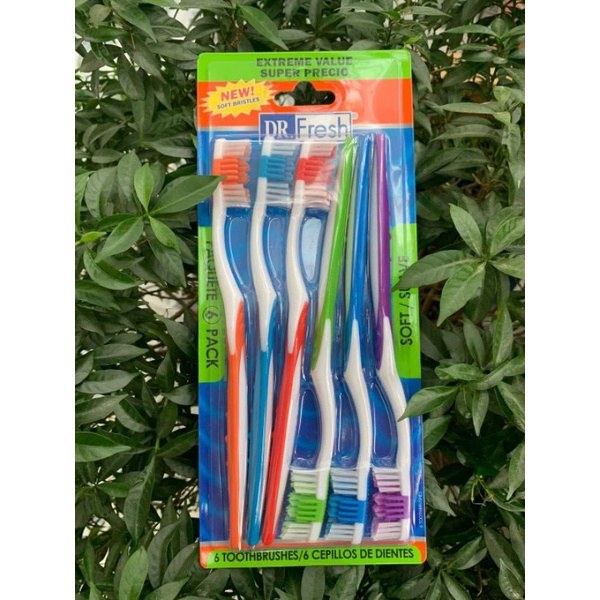 Set 6 bàn chải DR Fresh super Precio Firm chính hãng