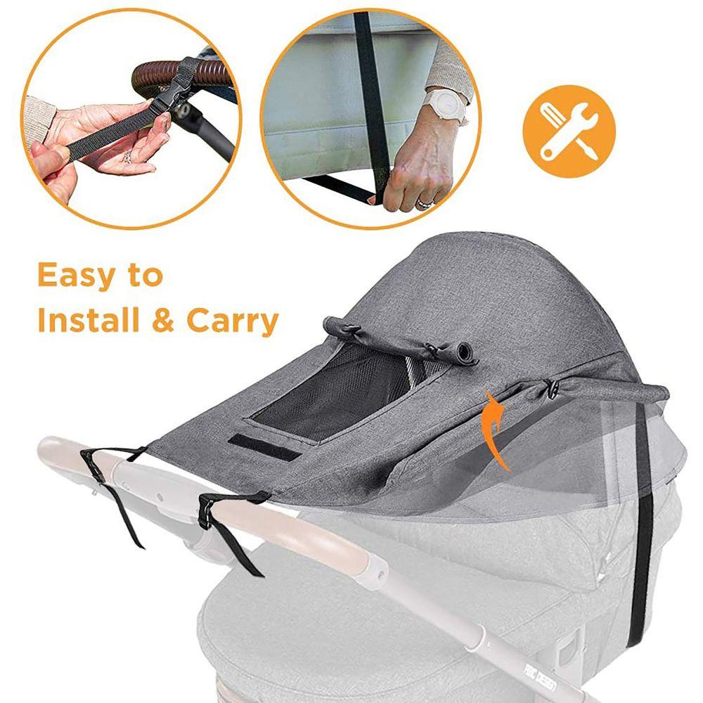 Vỏ Bọc Xe Đẩy Em Bé Chống Nắng Chống Thời Tiết Thông Dụng