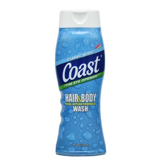 Dầu Gội Và Sữa Tắm Coast - 532ml