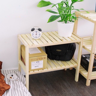 Kệ Đa Năng 2 Tầng Mini - Kệ Để Giày Dép Gỗ Thông Nhập Khẩu Tặng Kèm Phụ Kiện Lắp Ráp
