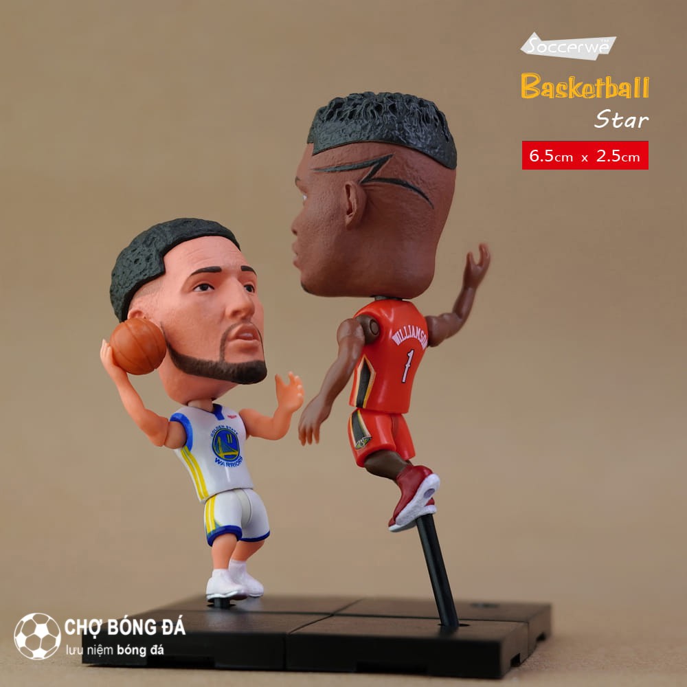 Mô hình tượng cầu thủ bóng rổ NBA soccerwe 2021