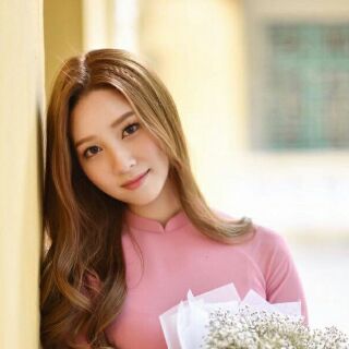 Aó dài trơn cổ 2p