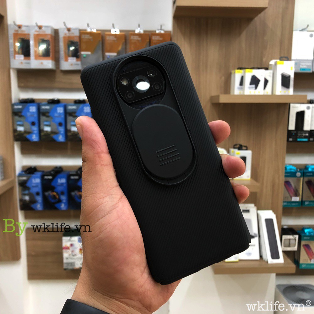 Ốp Xiaomi Poco X3 NFC Nillkin Camshield Bảo Vệ Camera Tuyệt Đối | BigBuy360 - bigbuy360.vn