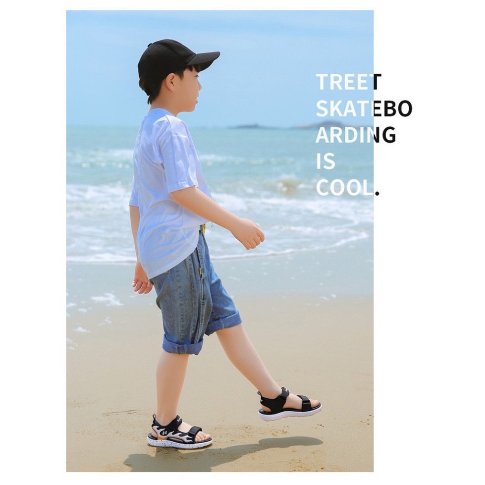Giày Sandal Đế Mềm Chống Trượt Thời Trang cho bé trai, mới 2021 (2133)