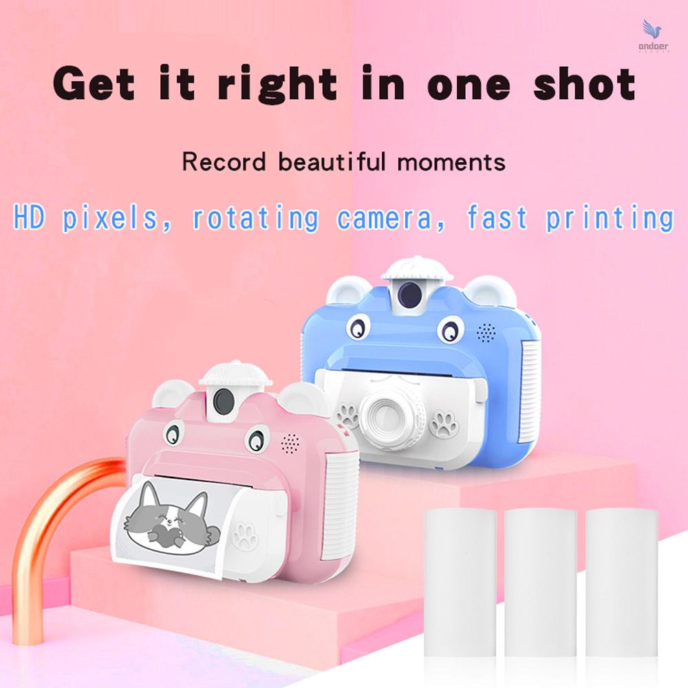 Máy ảnh tức thì 2.4 Inch 1080P ống kính xoay 180 độ cho trẻ em
 | BigBuy360 - bigbuy360.vn