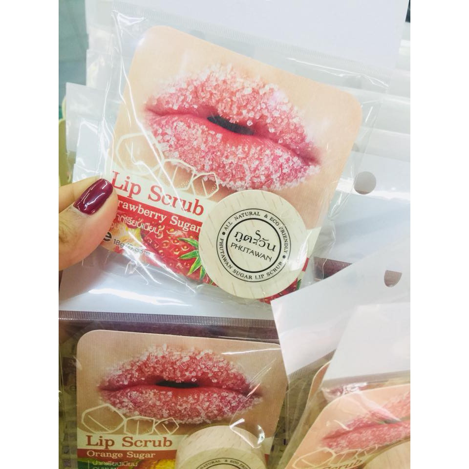 TẨY TẾ BÀO CHẾT MÔI LIP SCRUB PHUTAWAN | BigBuy360 - bigbuy360.vn