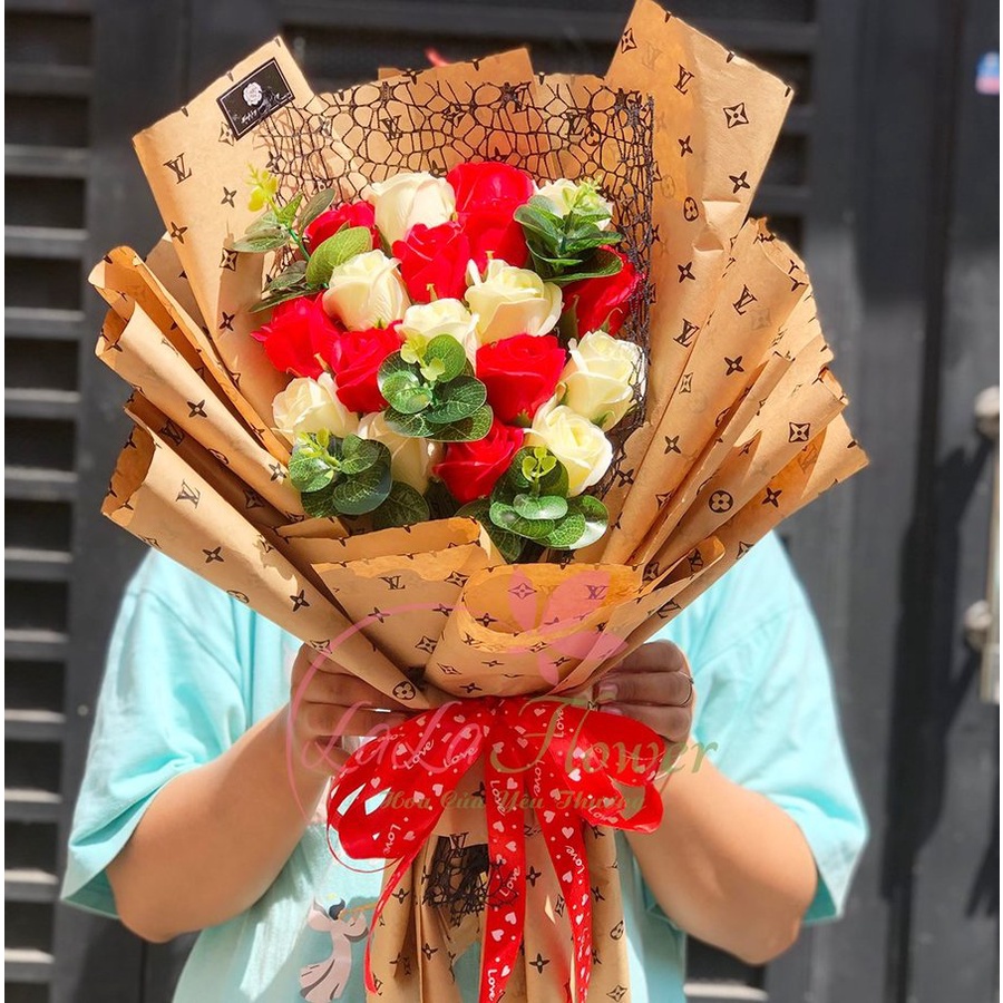 [HỎA TỐC] Bó hoa hồng sáp thơm vĩnh cửu Lala làm quà tặng 8/3,20/11 siêu đẹp đa dạng mẫu cánh hoa to đẹp lưu hương 2 năm