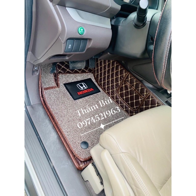 Honda CRV 2012-2016 Thảm 6D, thảm 5D, thảm lót sàn cao cấp,  chống thấm, không mùi, chống xước, ôm kín sàn xe