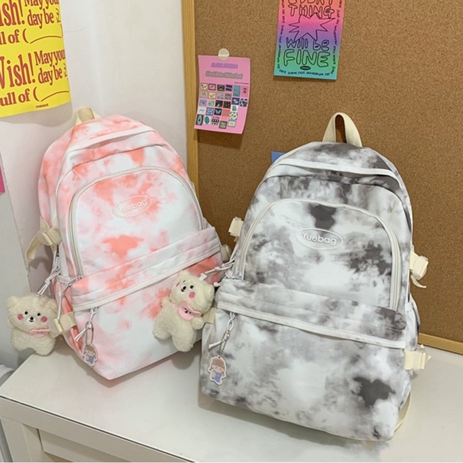 Balo thời trang nữ đẹp độc Galaxy cỡ lớn cho học sinh - Cặp sách vải oxford chống nước nhiều ngăn rộng giá rẻ