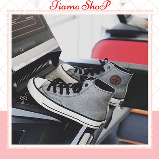 Giày Nam Thể Thao CV Cổ Cao Thời Trang Hàn Quốc, Giày Hot Hit 2021, Ảnh Thật