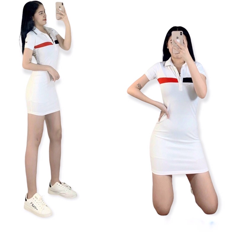 Đầm Tennis, Đầm Chơi Cầu Lông Vải Thun Cotton Da Cá 4 Chiều Thể Thao Tập Gym Yoga Nữ 🌺
