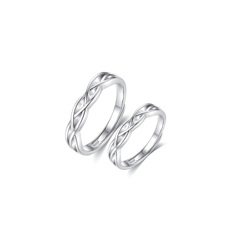 Nhẫn Cặp Đôi Đa Năng Thiết Kế Đơn Giản Thời Trang